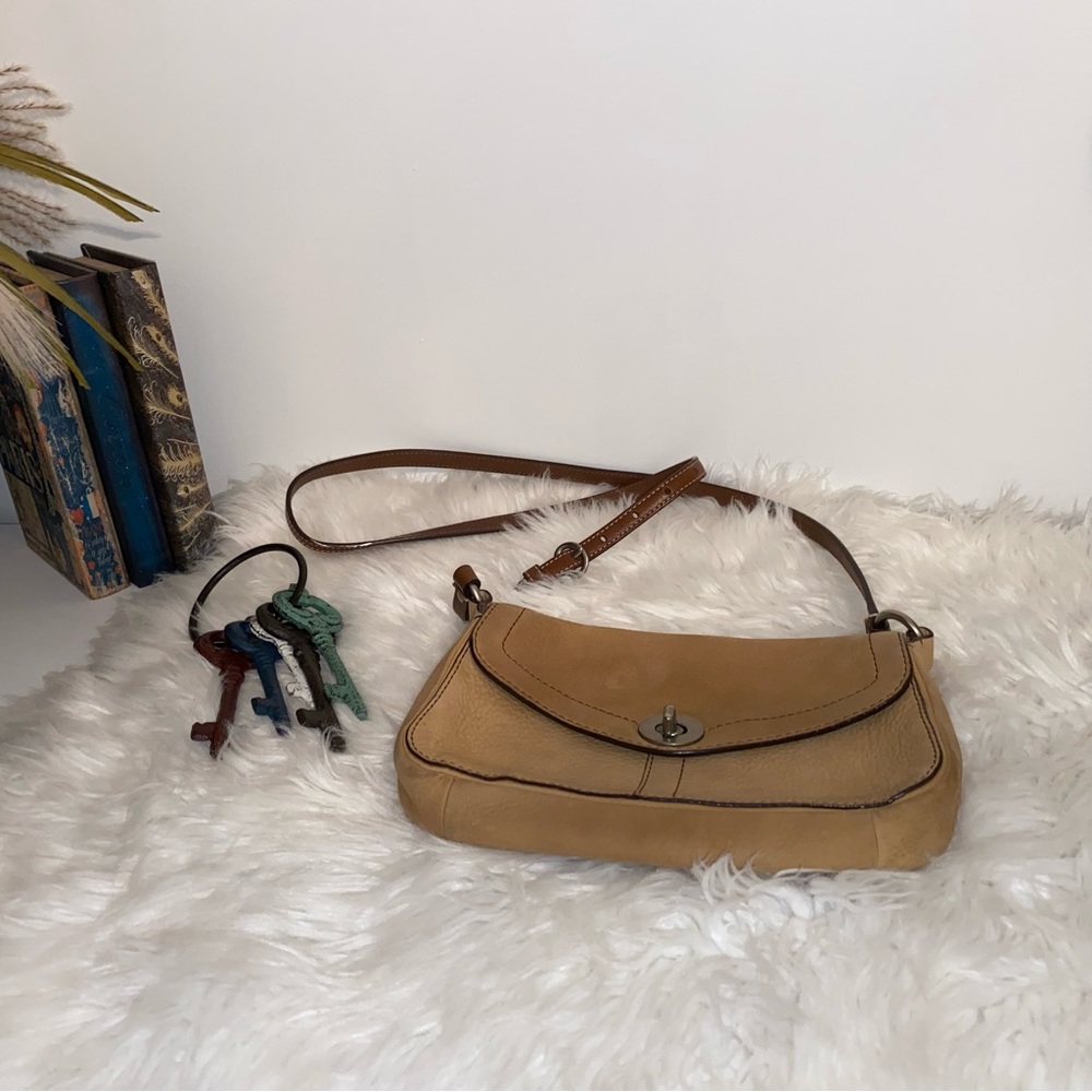 Coach Camel leather vintage purse.